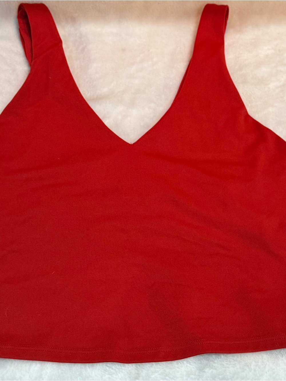 all in motion Red V-Neck Sports Bra